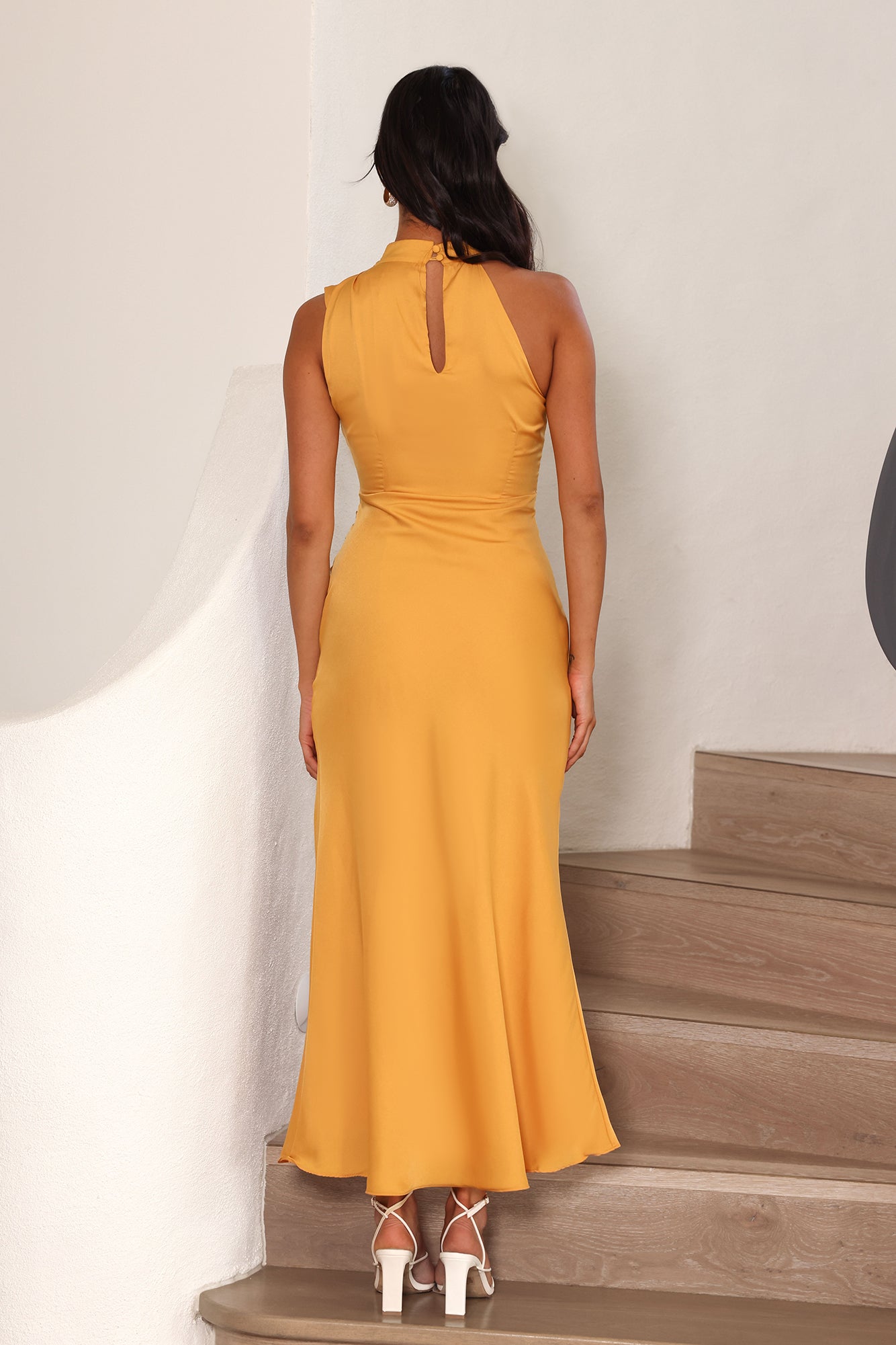 One Of All Midi Dress Yellow