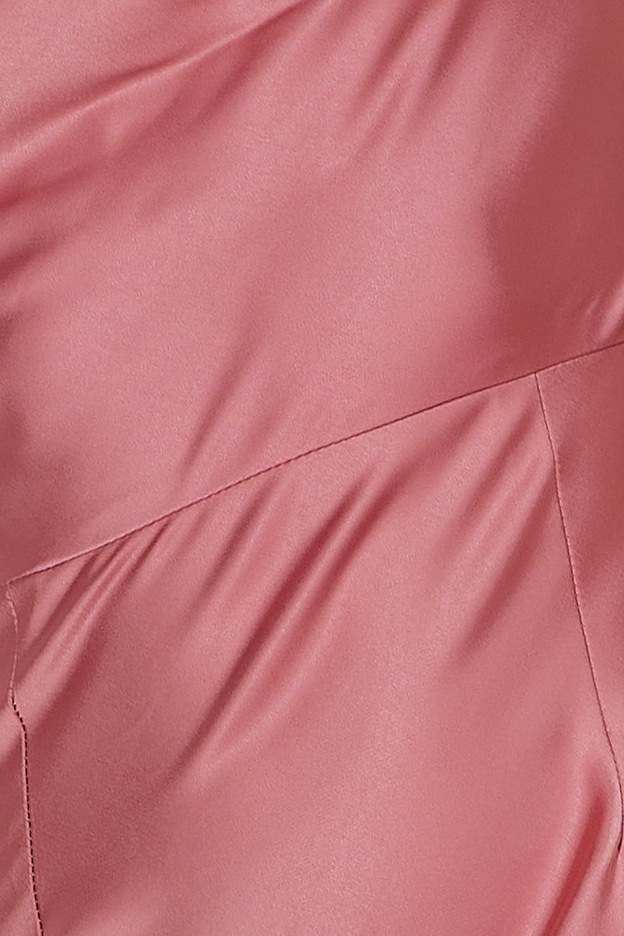 Lost And Found Midi Dress Dusty Pink