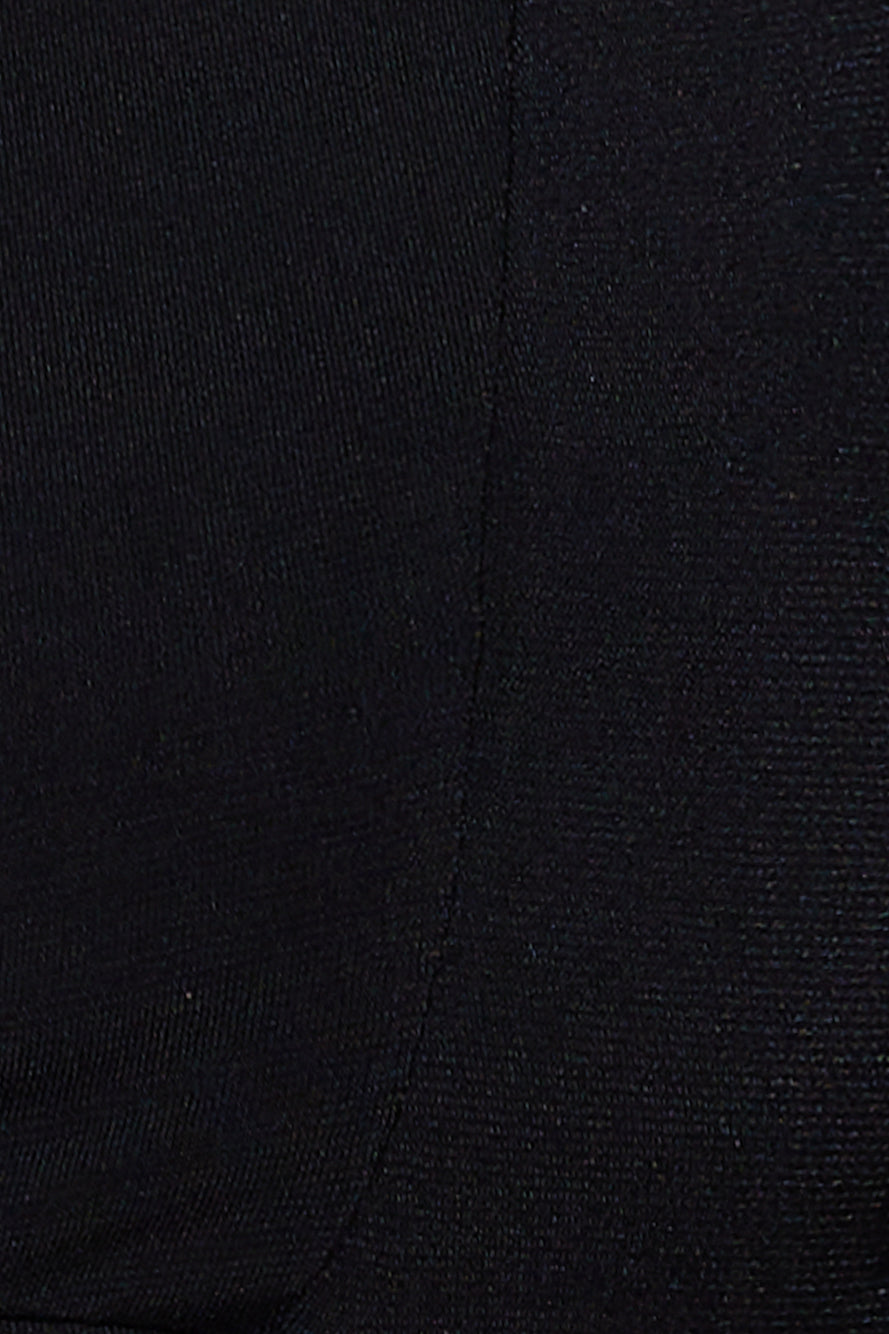 Style Match Crop Top Black