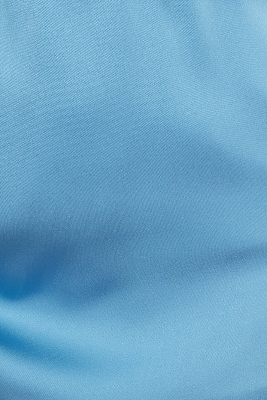 Fancy 'Fit Satin Mini Dress Blue