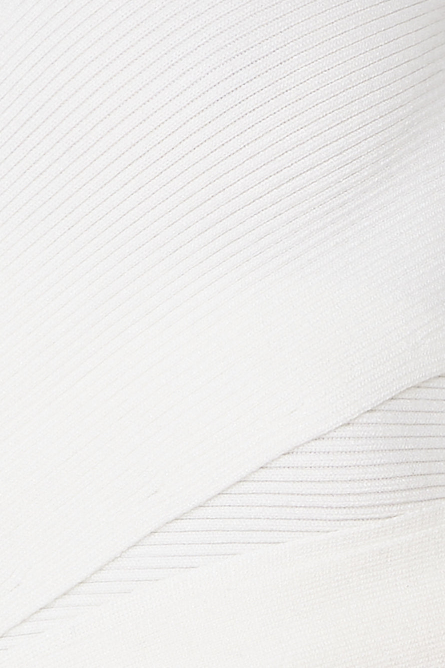 Making Progress Crop Top White