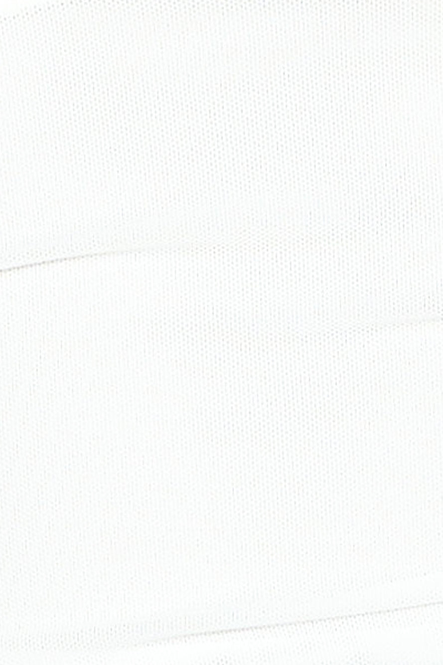 It Girl 'Fit Mesh Crop Top White