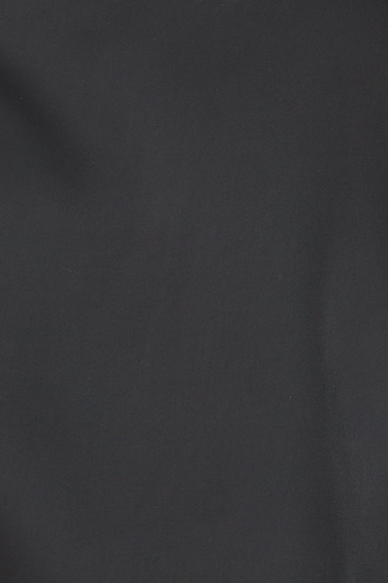 Romantic Location Satin Halter Mini Dress Black
