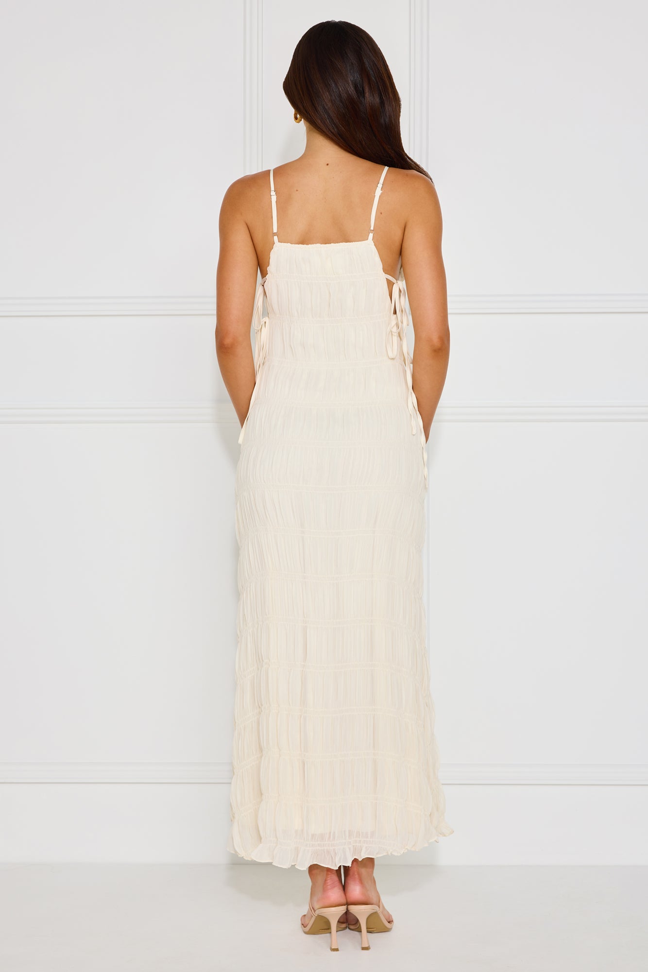 Breezy Basics Maxi Dress Beige