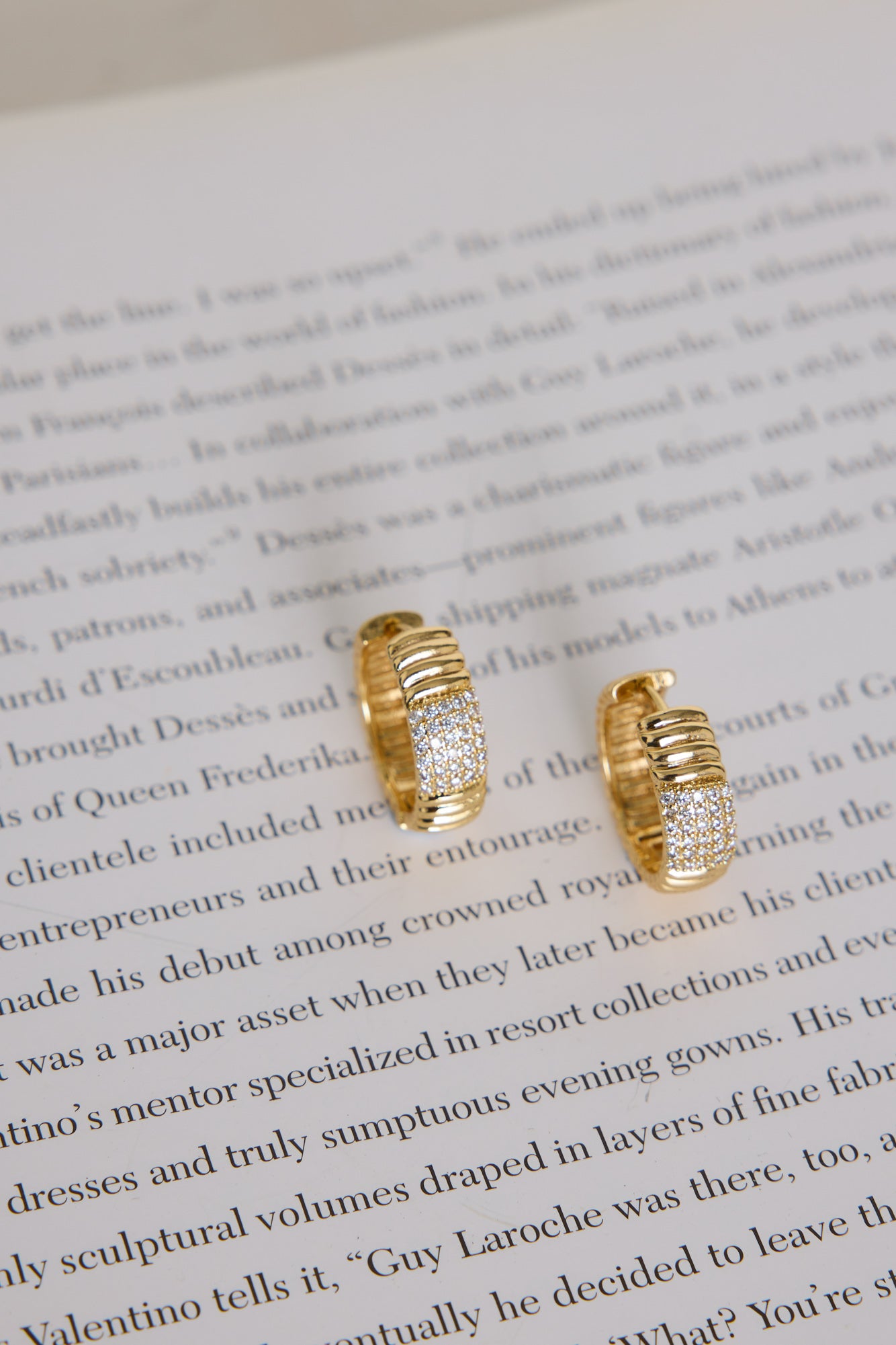 18k Gold Plated Bali Babe Hoop Earrings Gold