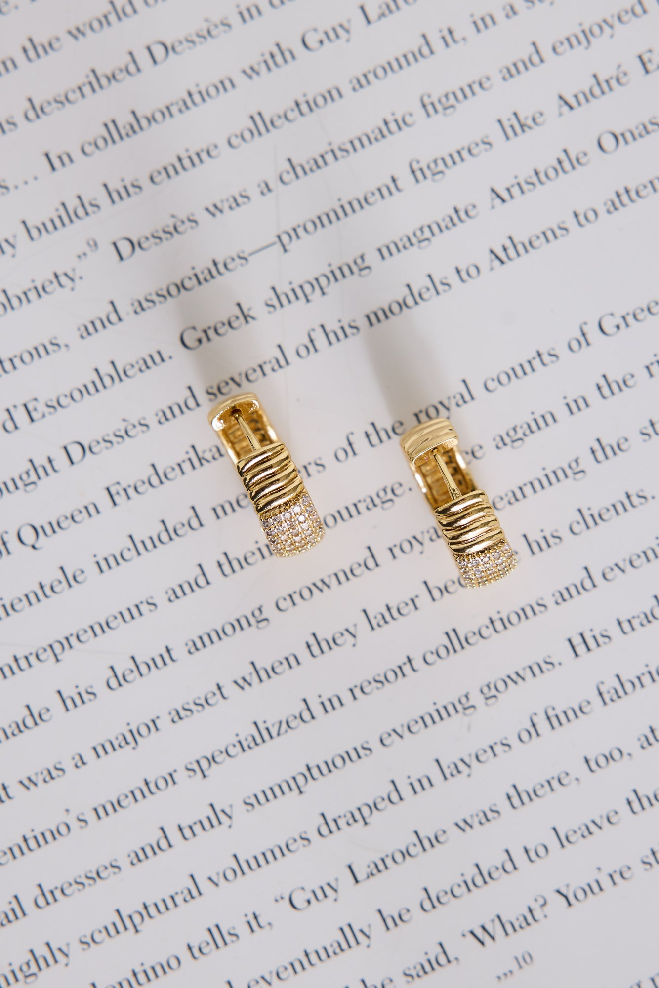 18k Gold Plated Bali Babe Hoop Earrings Gold