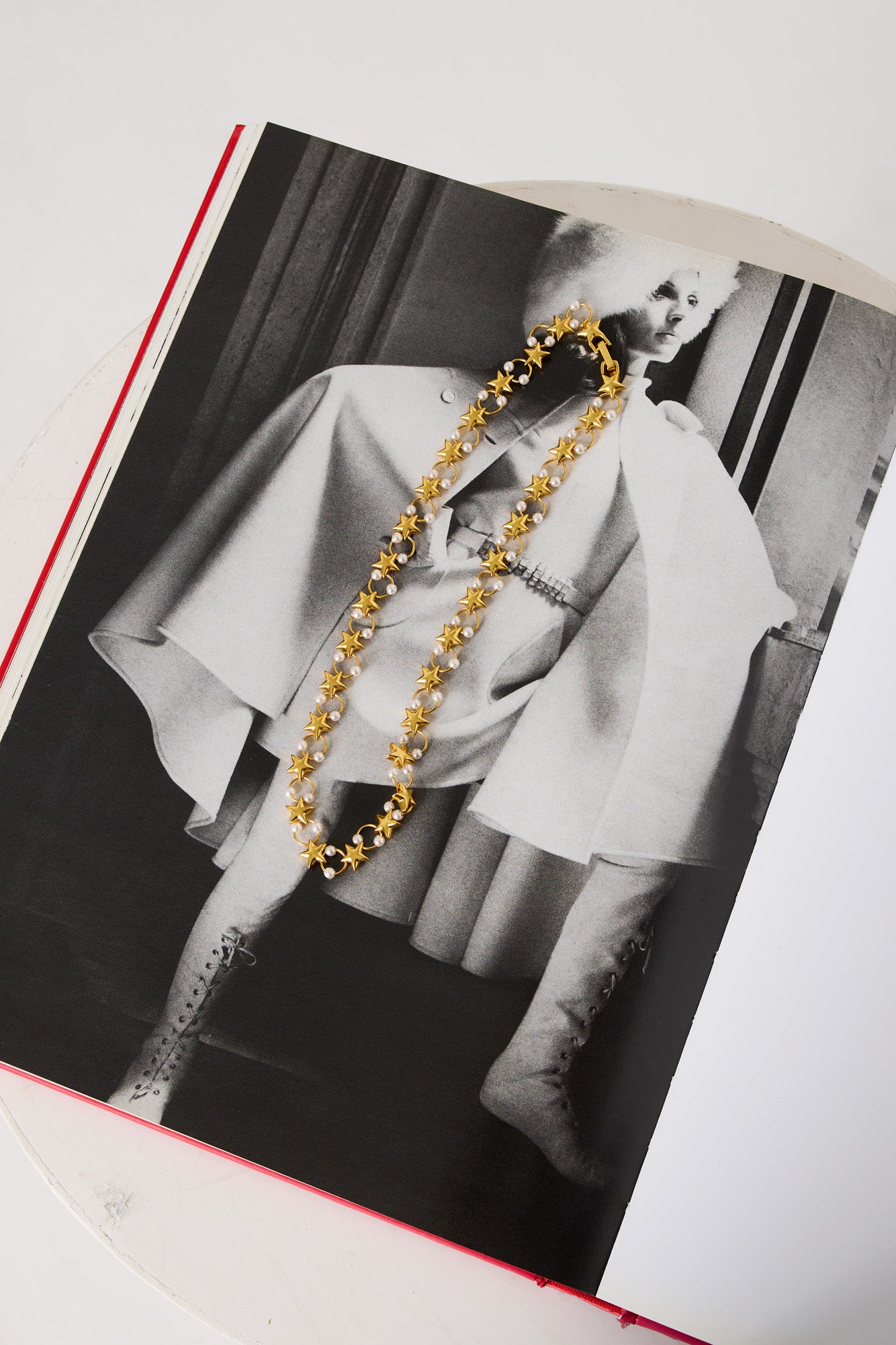 18k Gold Plated Stars Necklace Gold