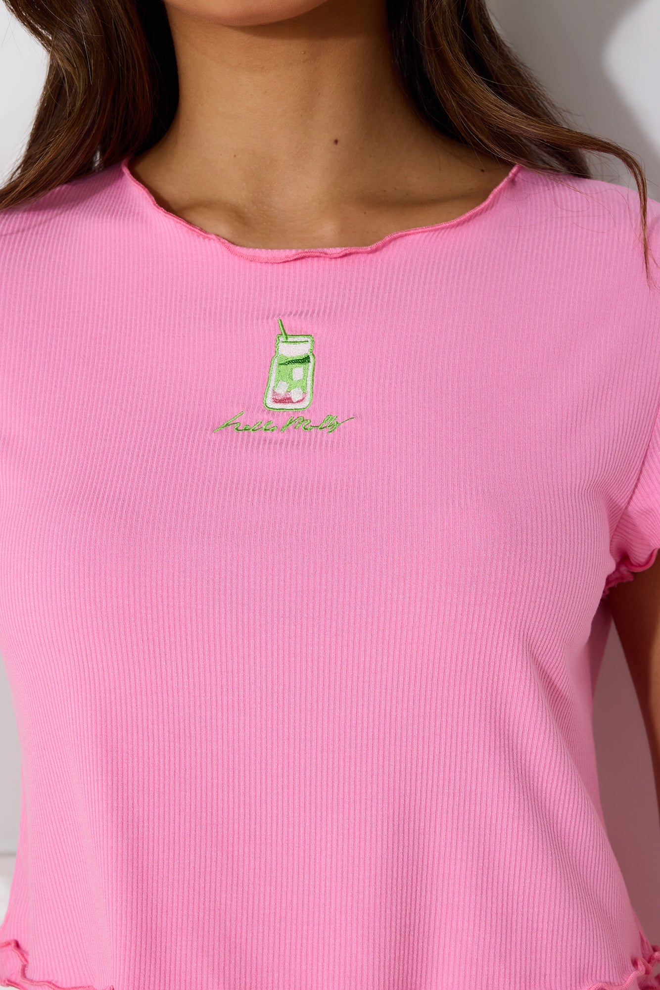 Zoning Out Pyjama Tee Pink