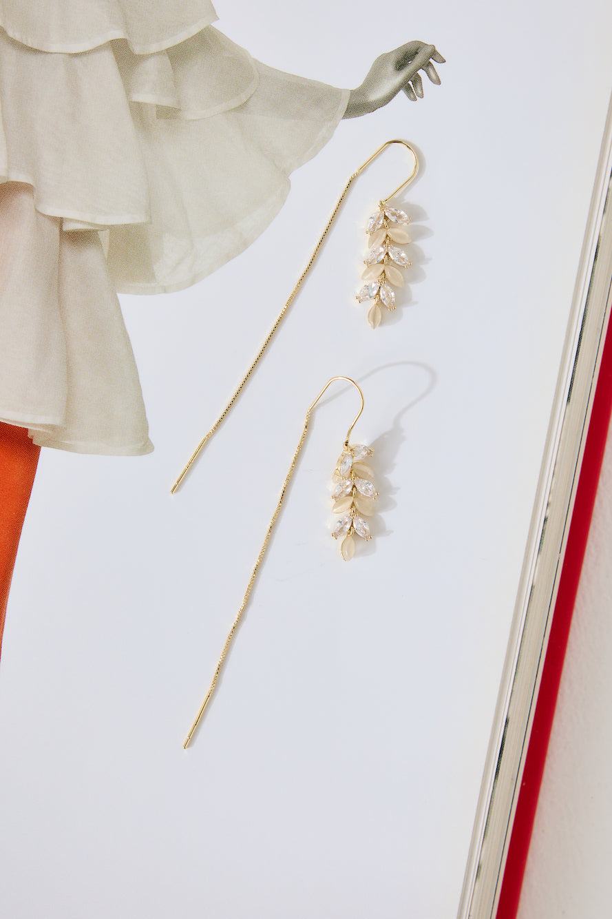 18k Gold Plated Kendall Earrings Gold