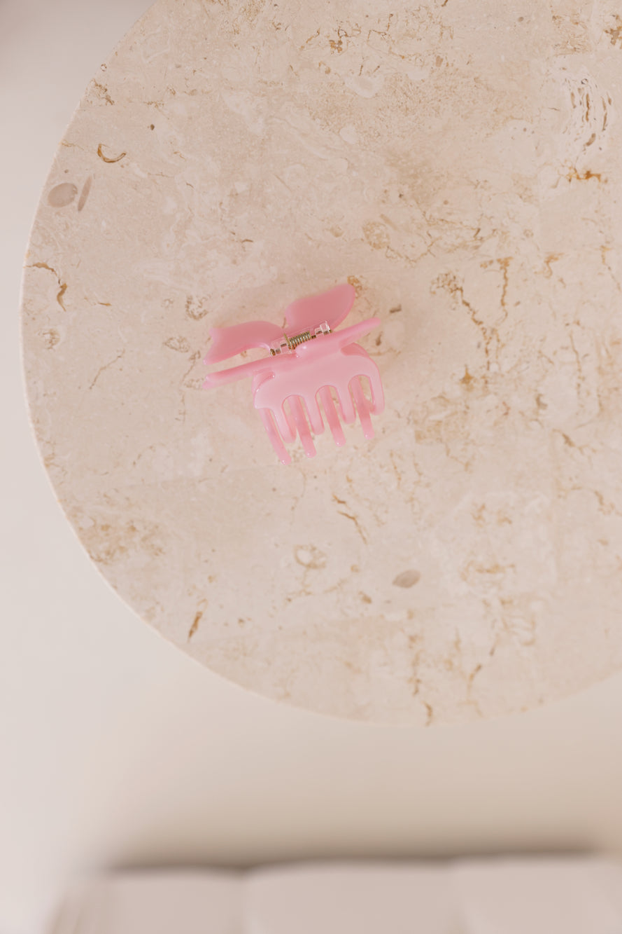 Abby Claw Clip Pink