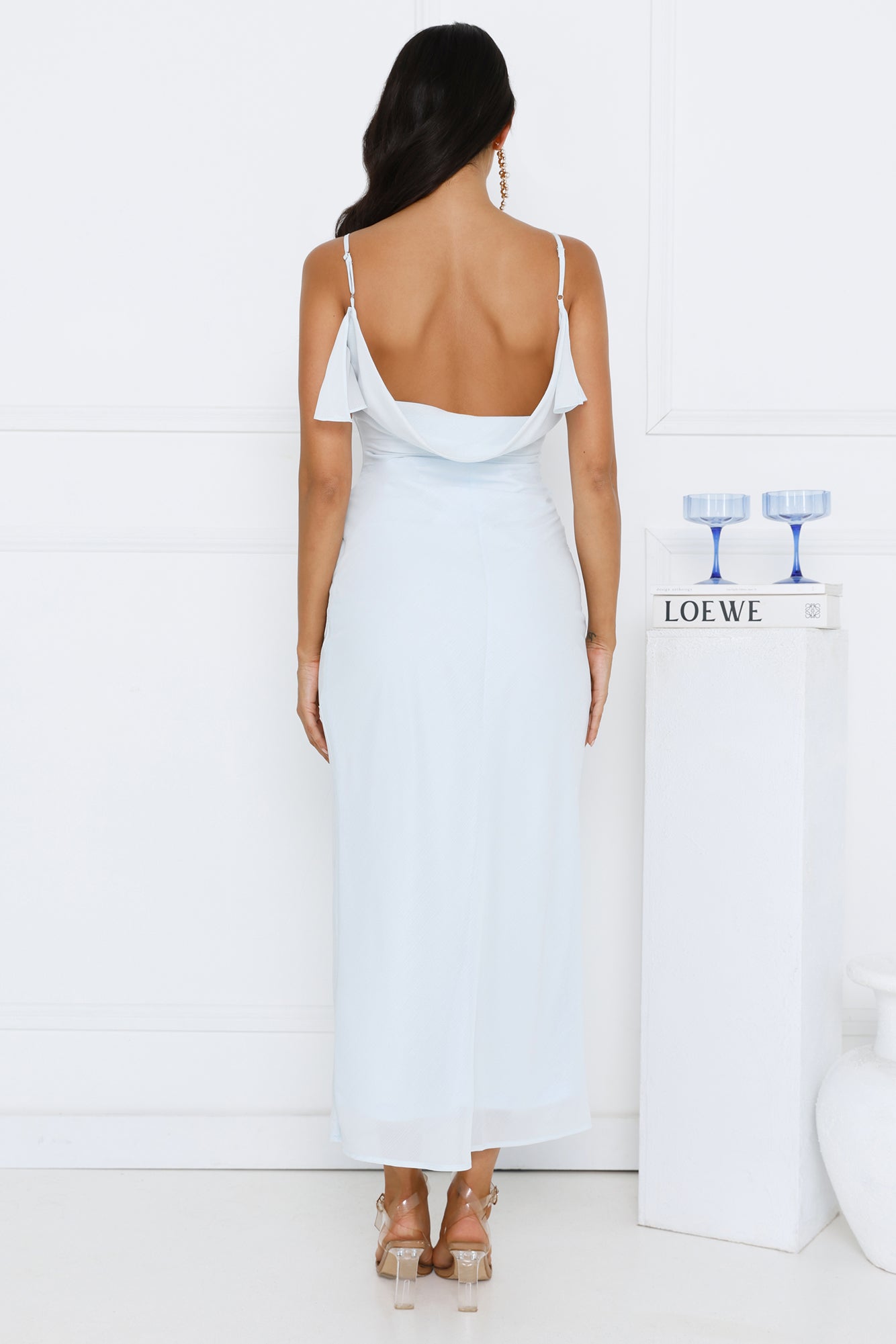 Lovely Shine Maxi Dress Mint