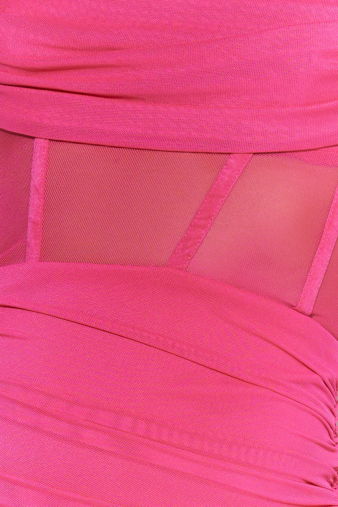 Fit In Everywhere Mini Dress Pink
