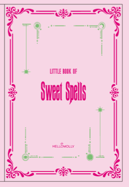 sweet spell book pink