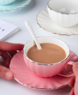 tea cup pink