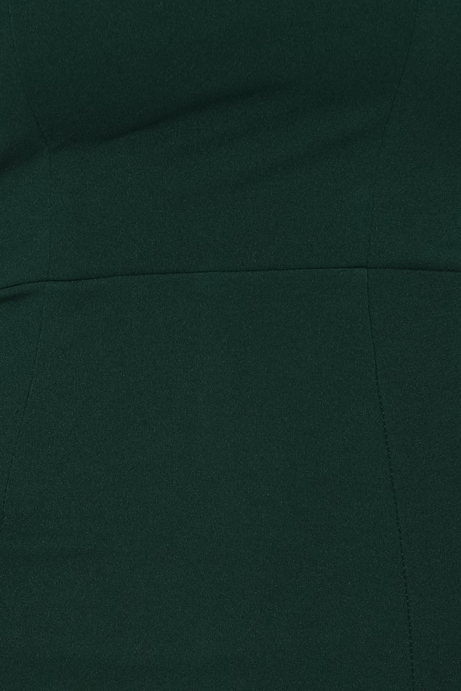 HELLO MOLLY Taking It Back Dress Forest Green