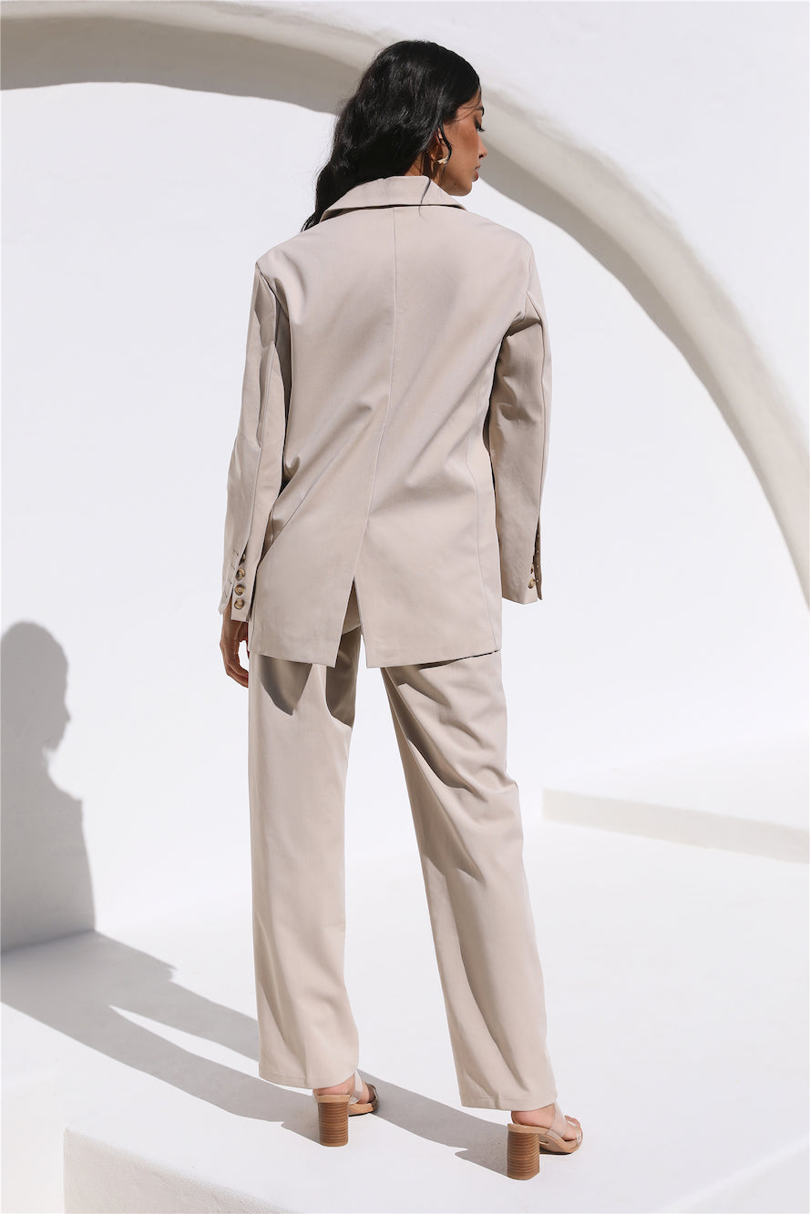 Style Staple Blazer Beige