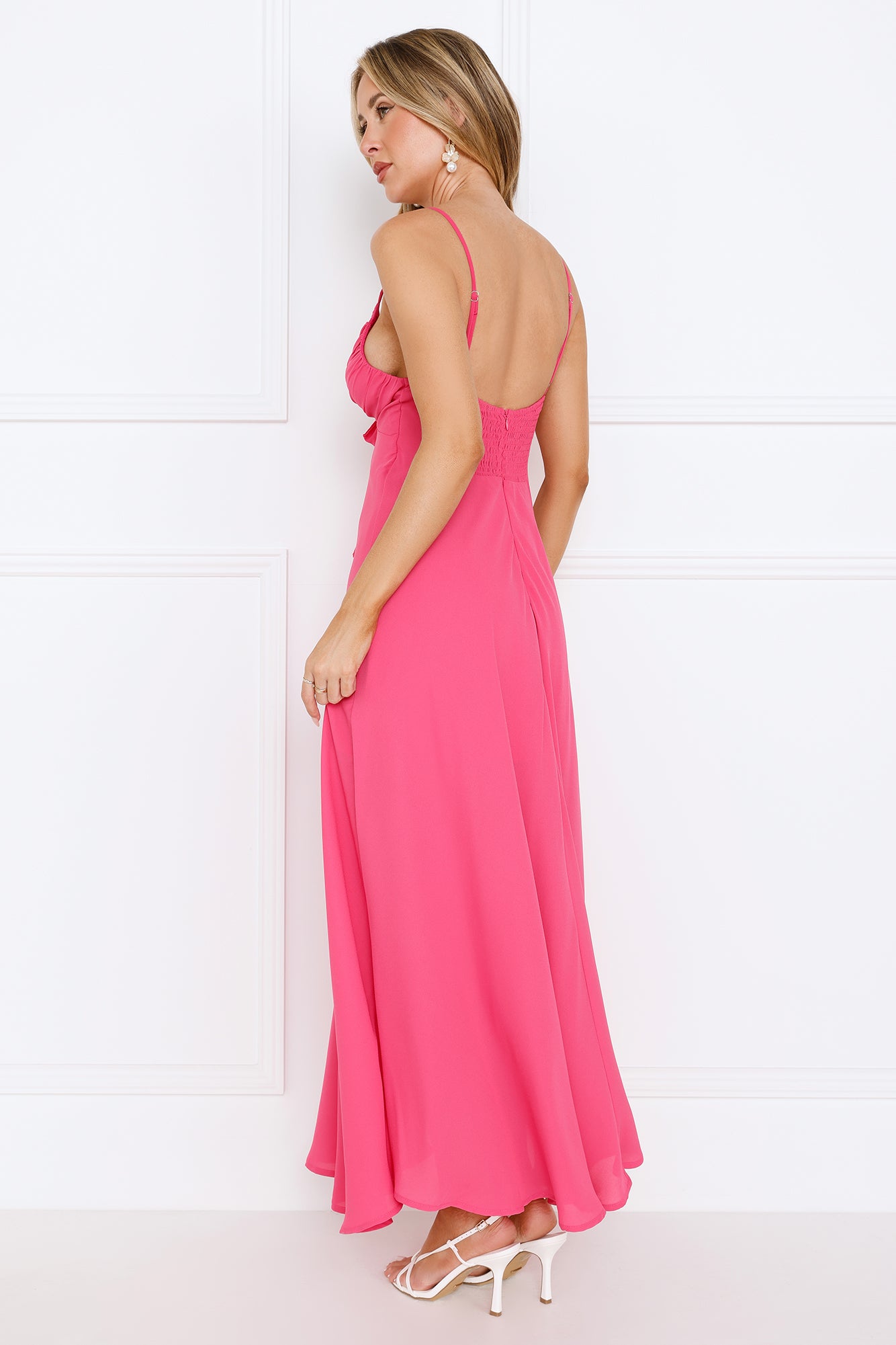 Strawberry Fields Maxi Dress Pink