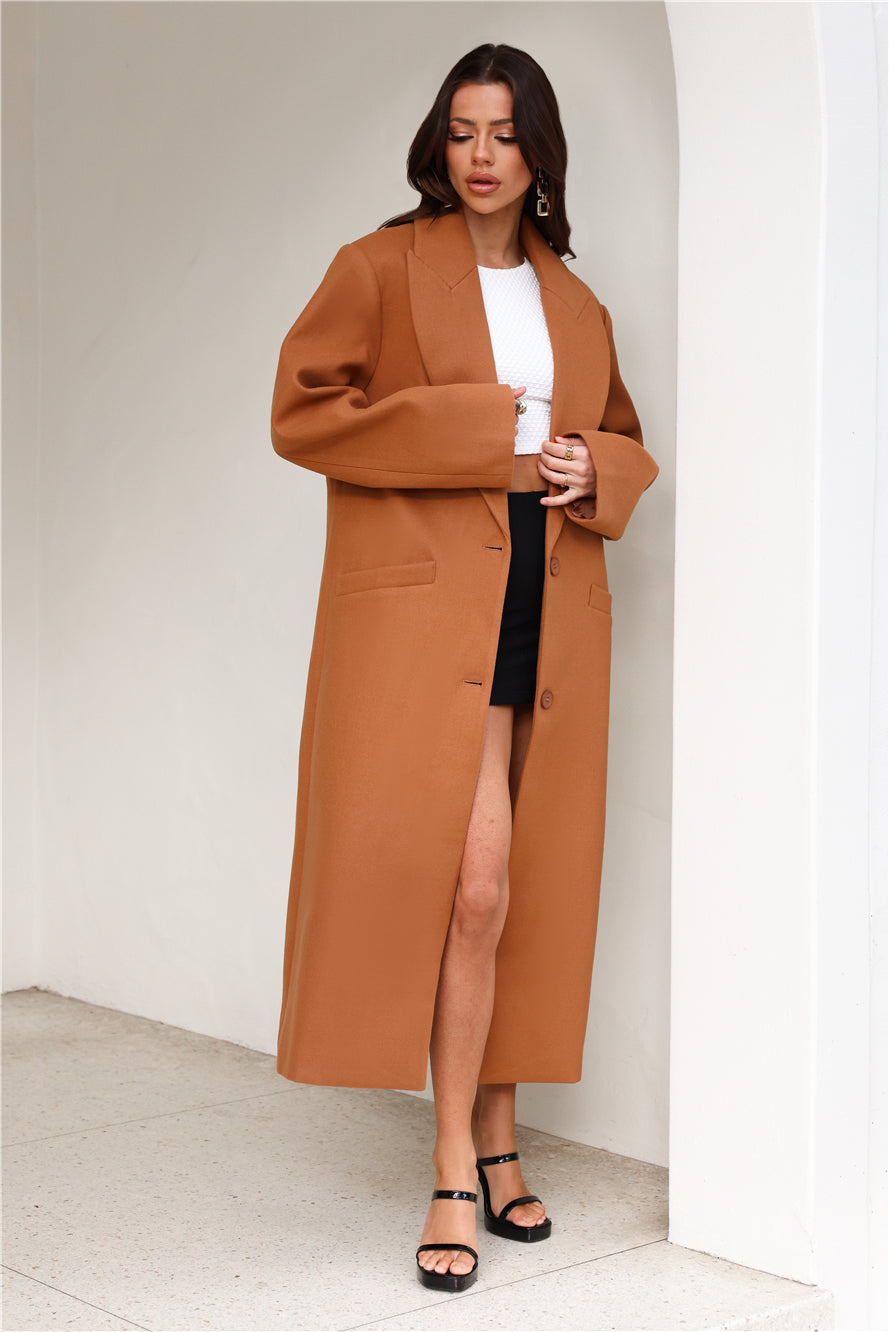 Olsen Coat Camel