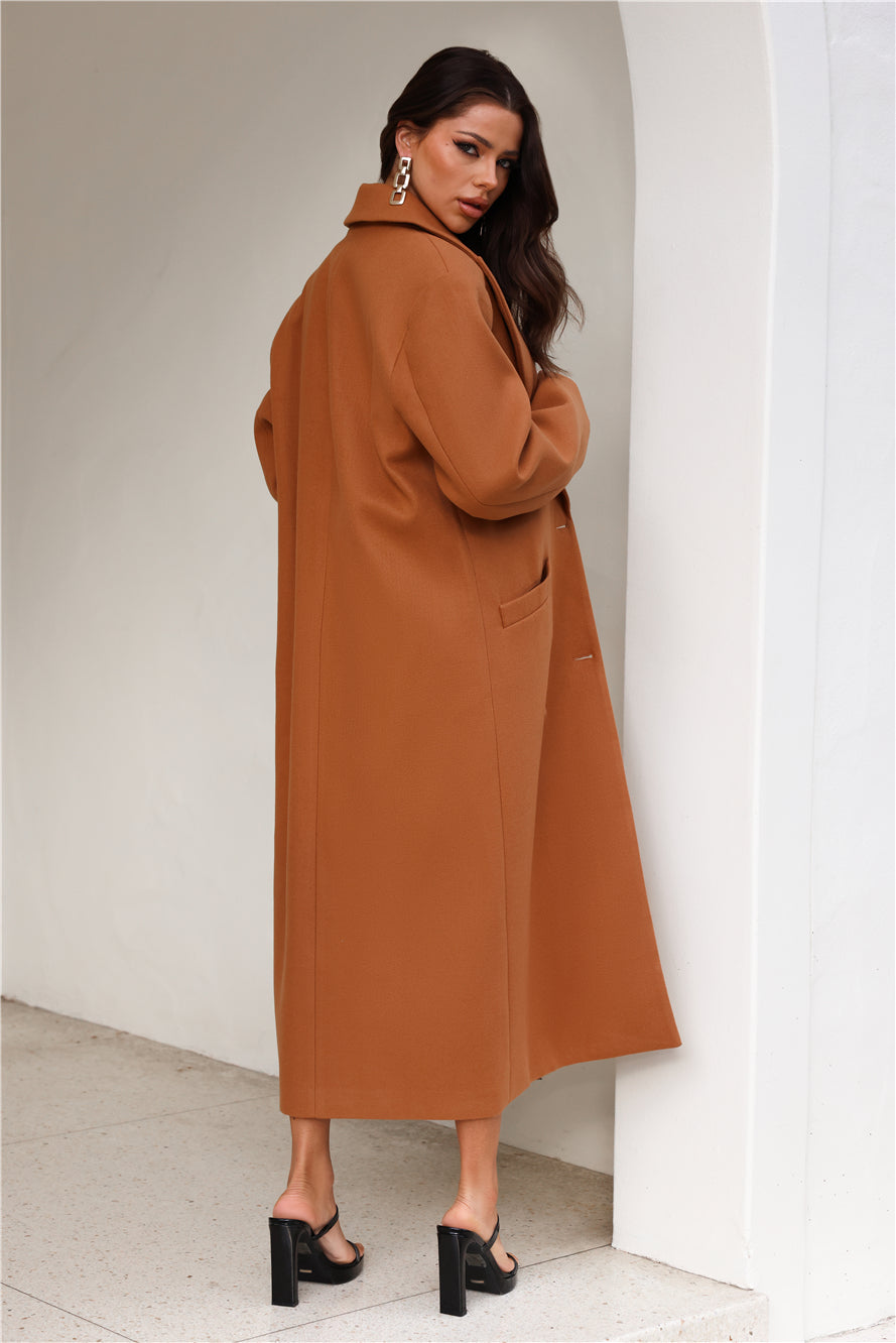 Olsen Coat Camel