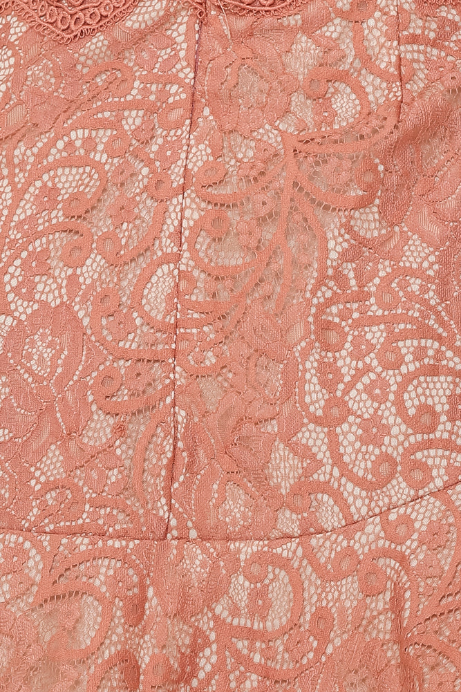 The Meeting Ground Dress Rose