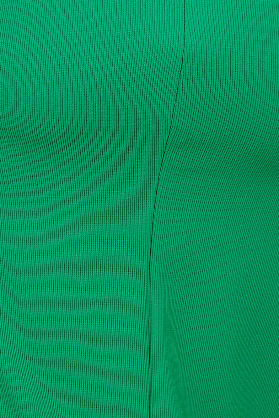 Sing Song Midi Dress Green