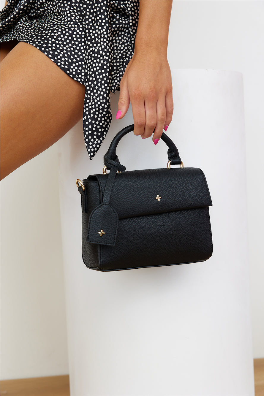PETA AND JAIN Hadid Bag Black Gold