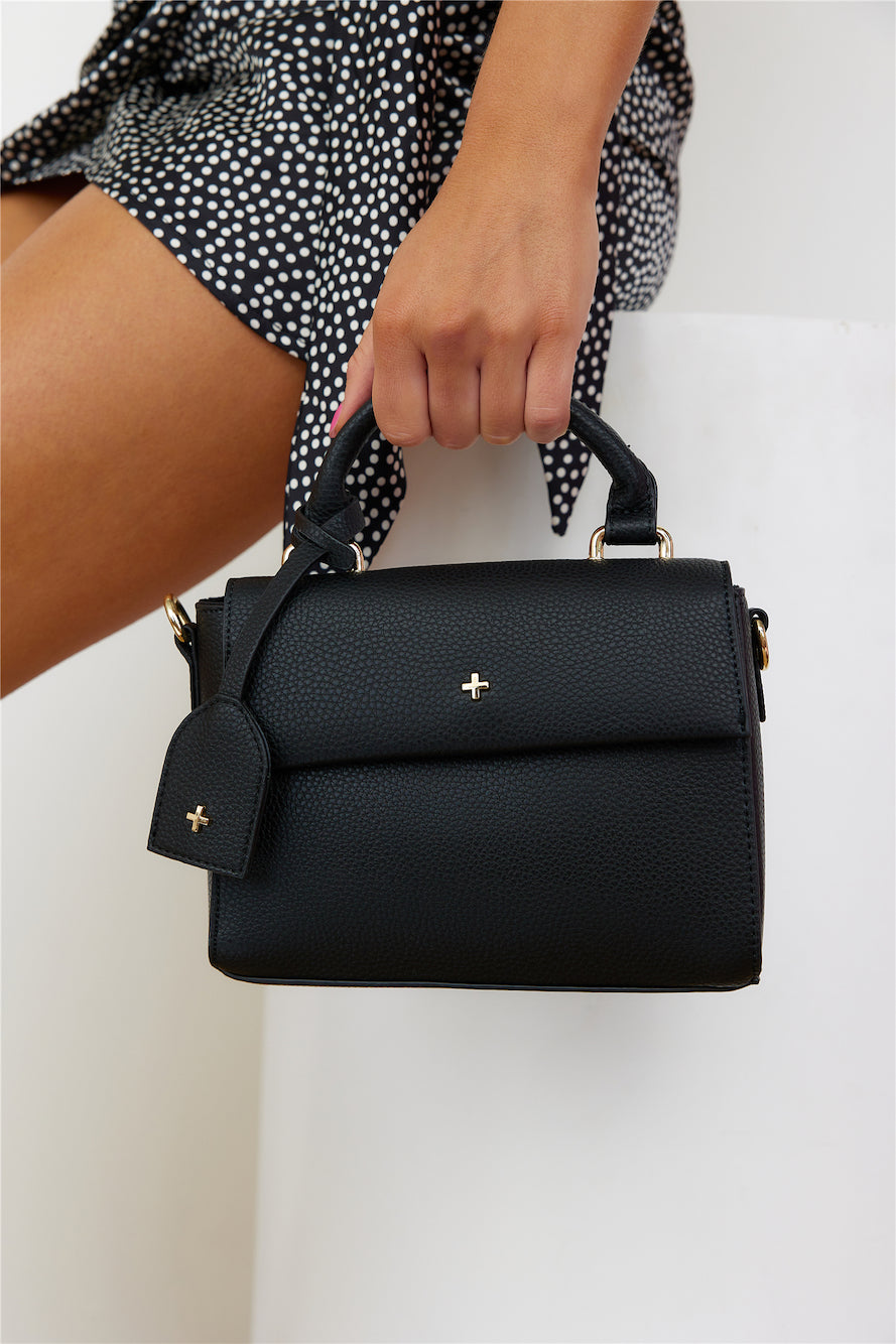 PETA AND JAIN Hadid Bag Black Gold