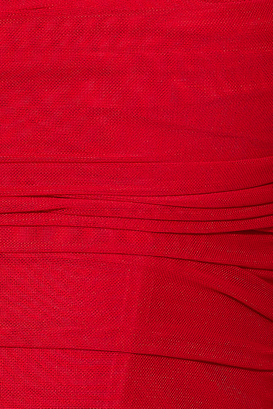 Worldly Times Crop Red