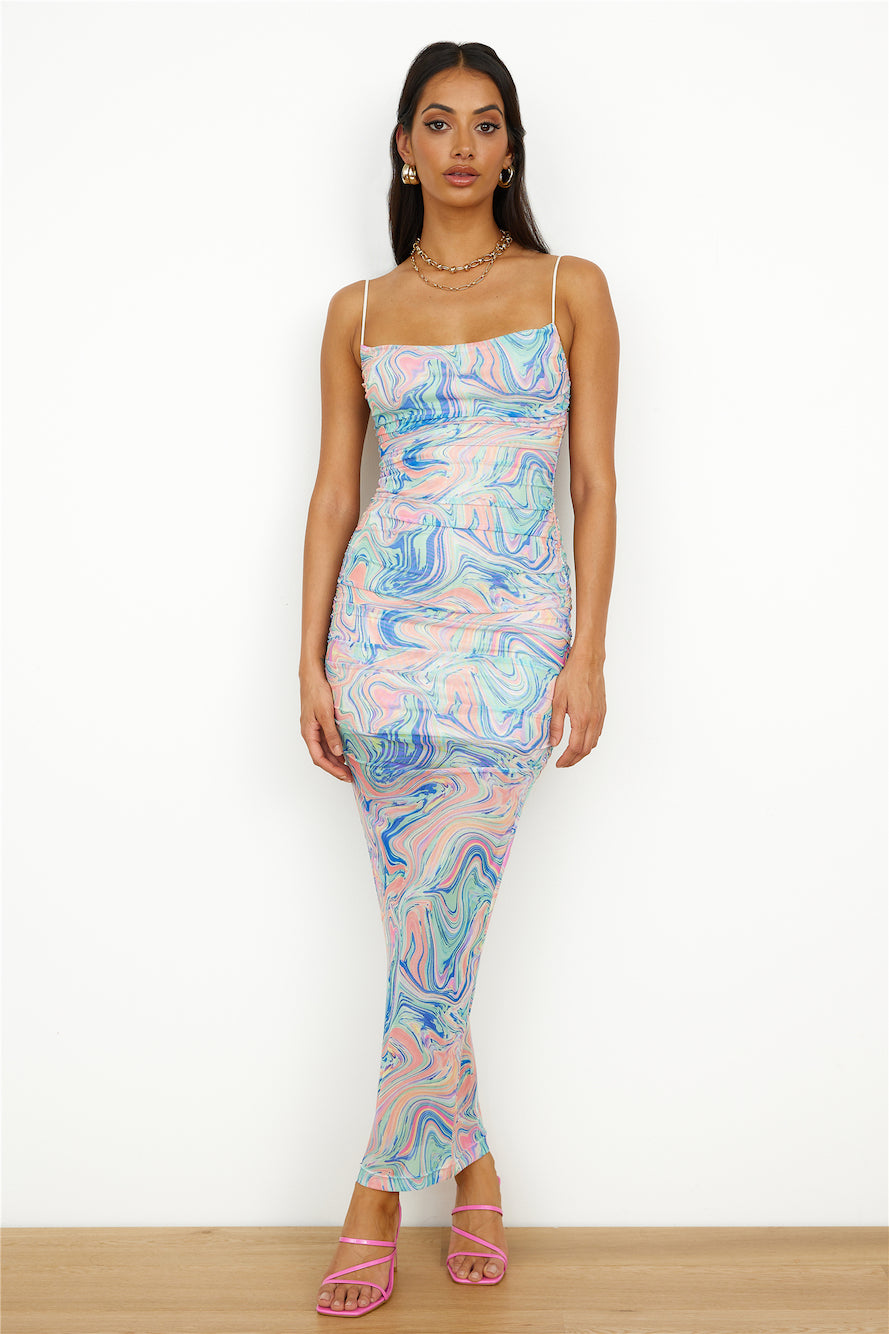 Pretty Dream Maxi Dress Mint
