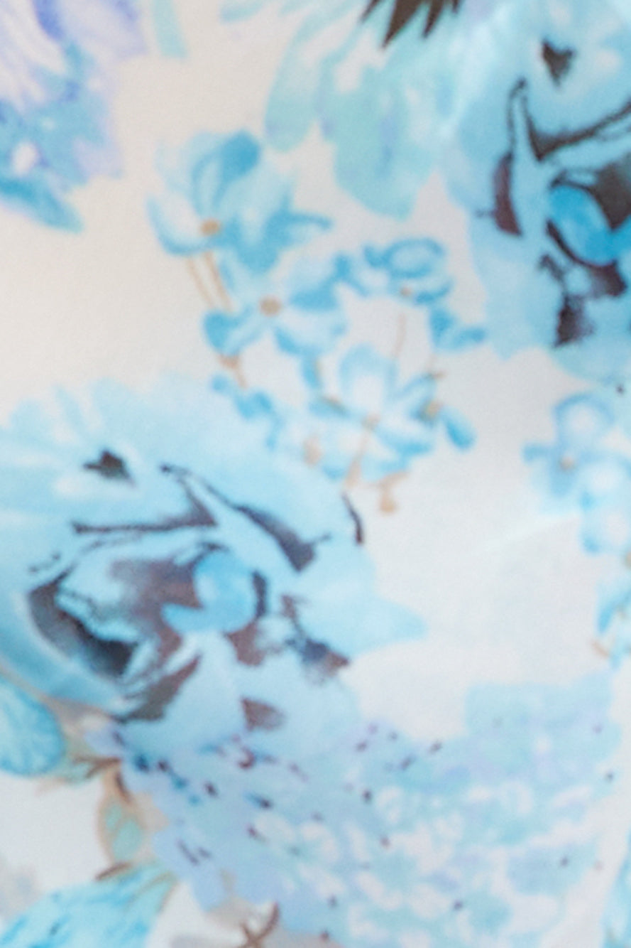 Summer Passion Crop Top Blue