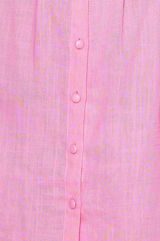 Style Me Your Way Shirt Dress Pink