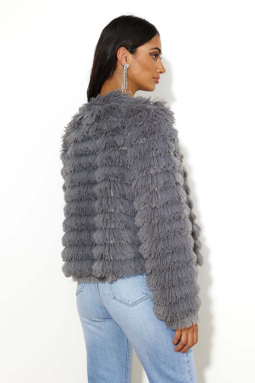 Shake It Out Jacket Charcoal