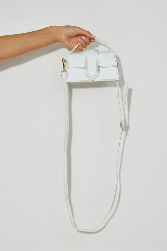 BILLINI Zita Handle Bag White