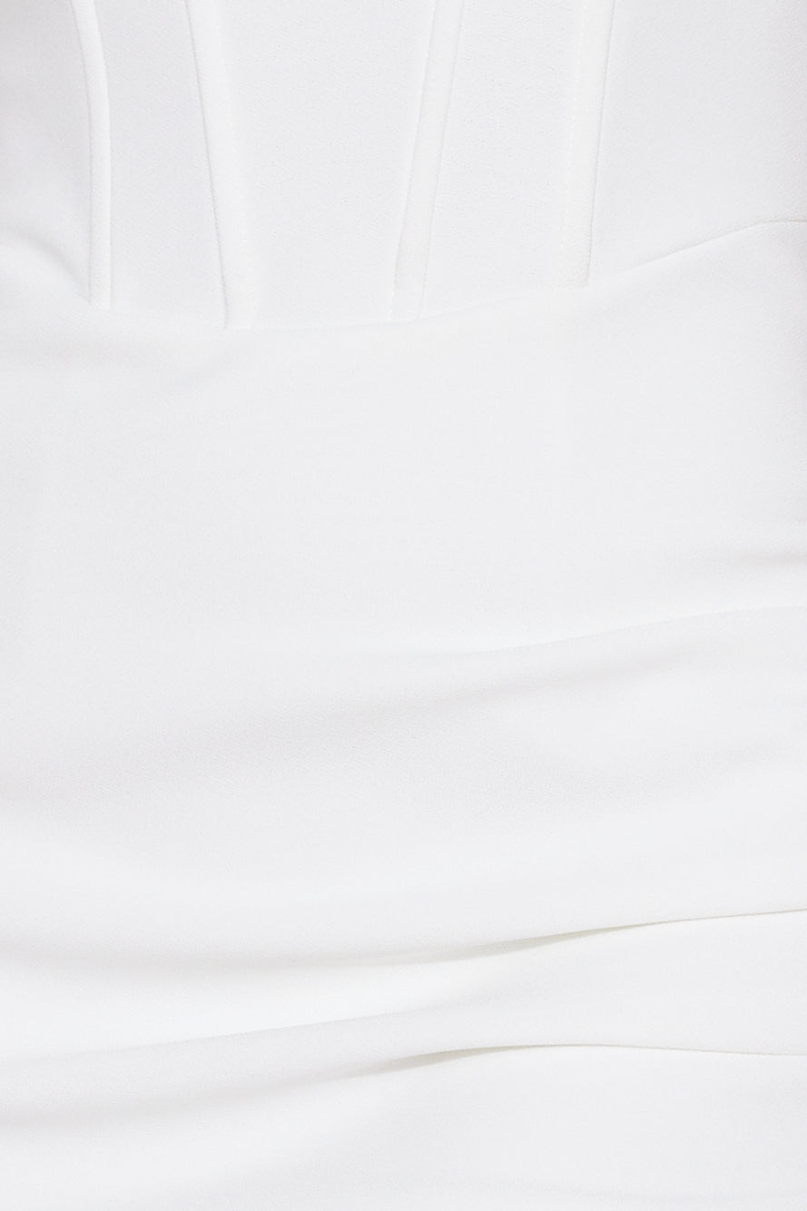 Focused Results Mini Dress White