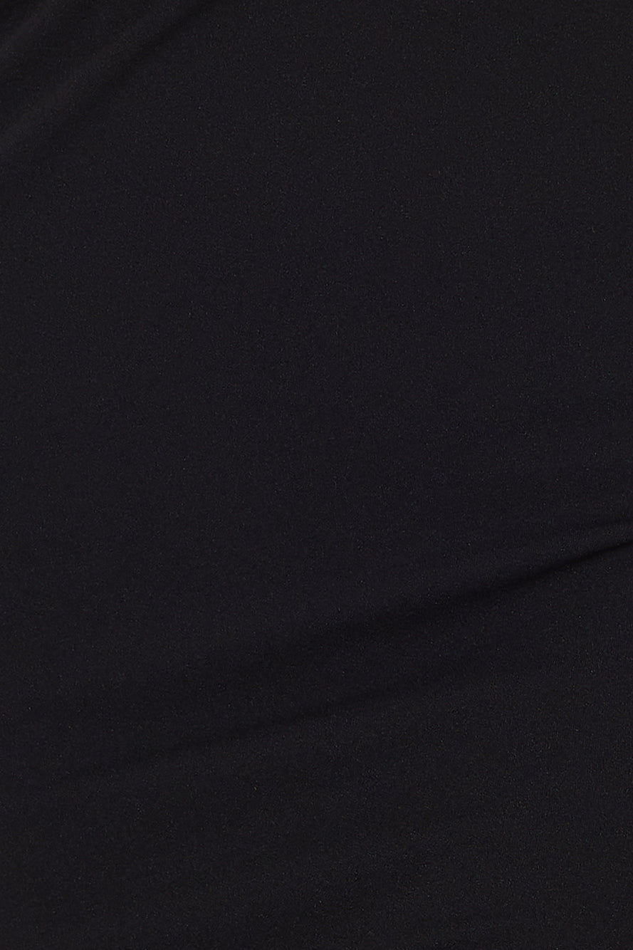 Girl In The Shadow Midi Dress Black