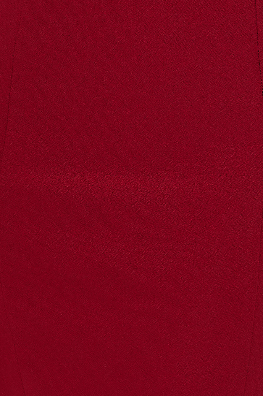 Rising Success Midi Dress Wine