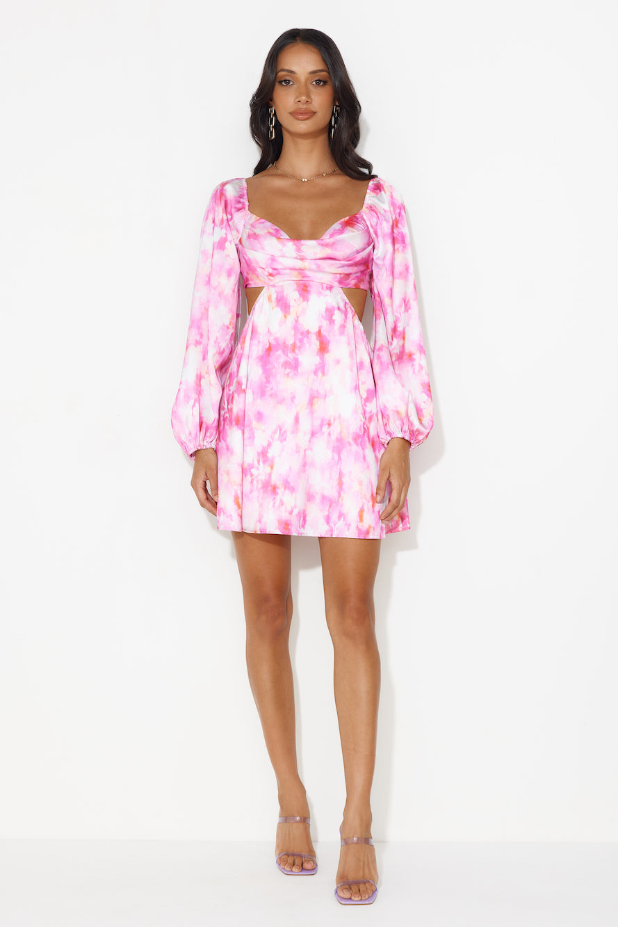 Highlight Love Mini Dress Pink