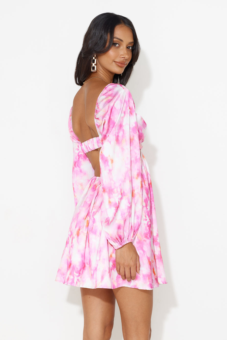 Highlight Love Mini Dress Pink