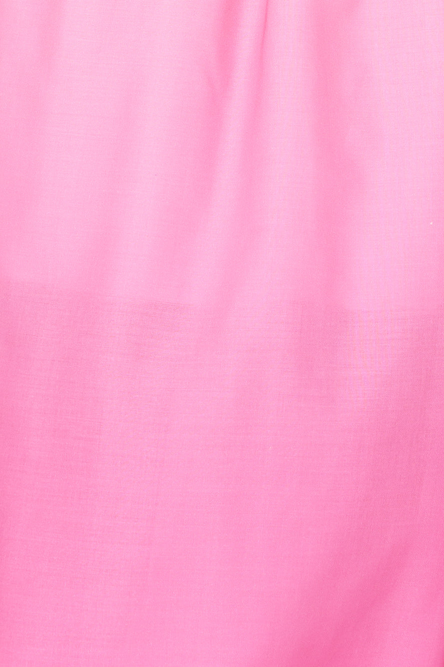 Swish This Way Midi Dress Pink
