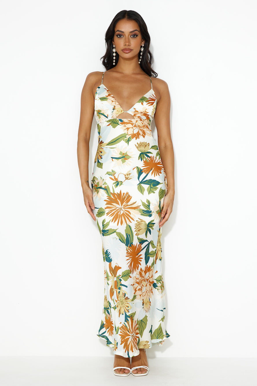 Her Own Skin Maxi Dress White