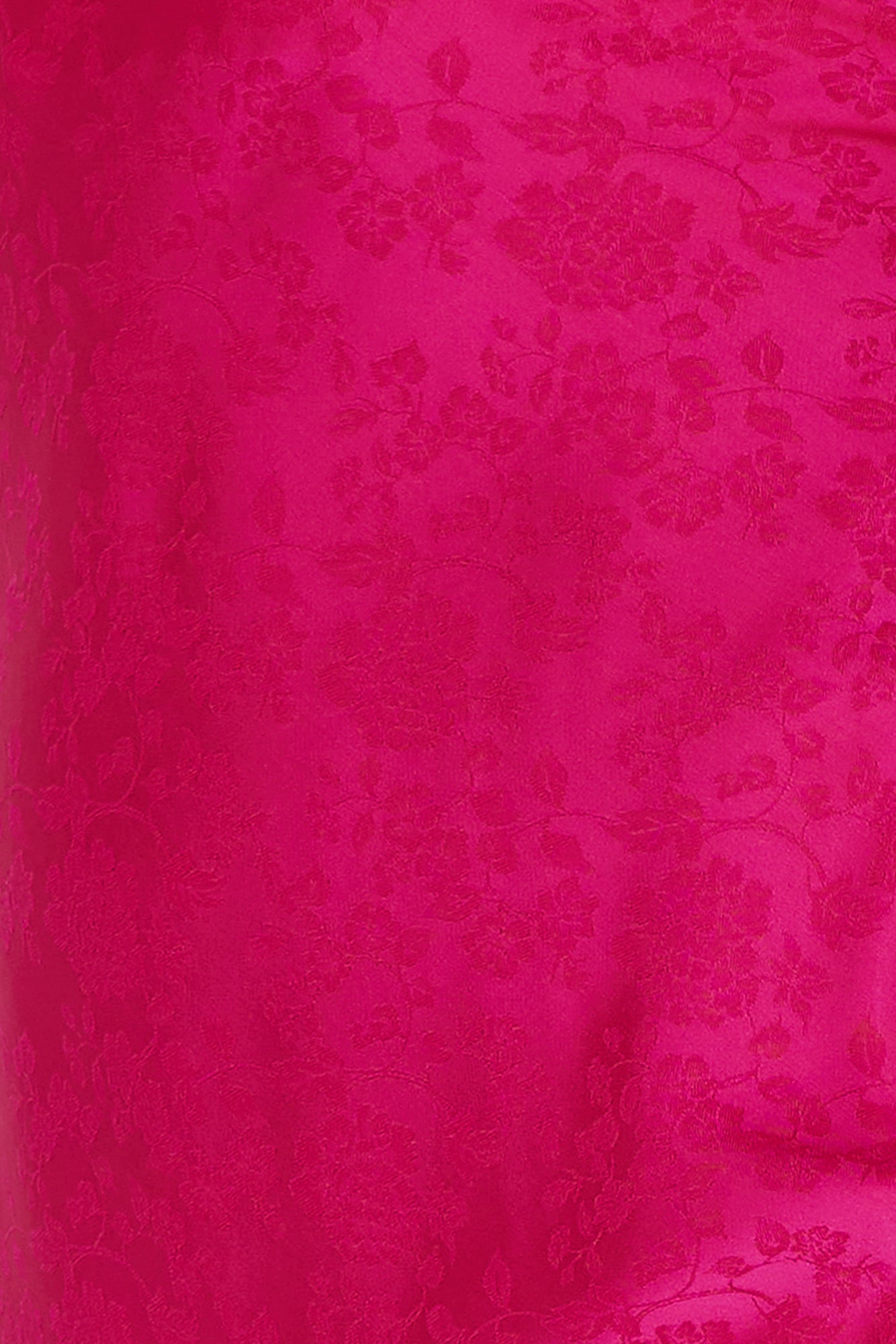 Ivy Forest Satin Maxi Dress Hot Pink