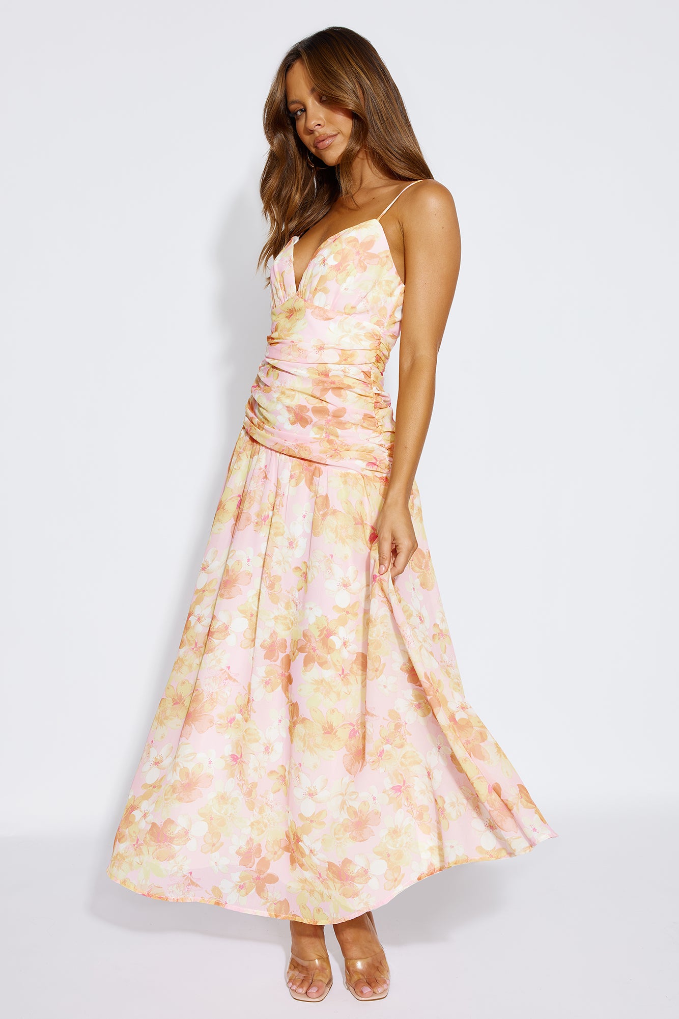 Travel To Me Maxi Dress Yellow