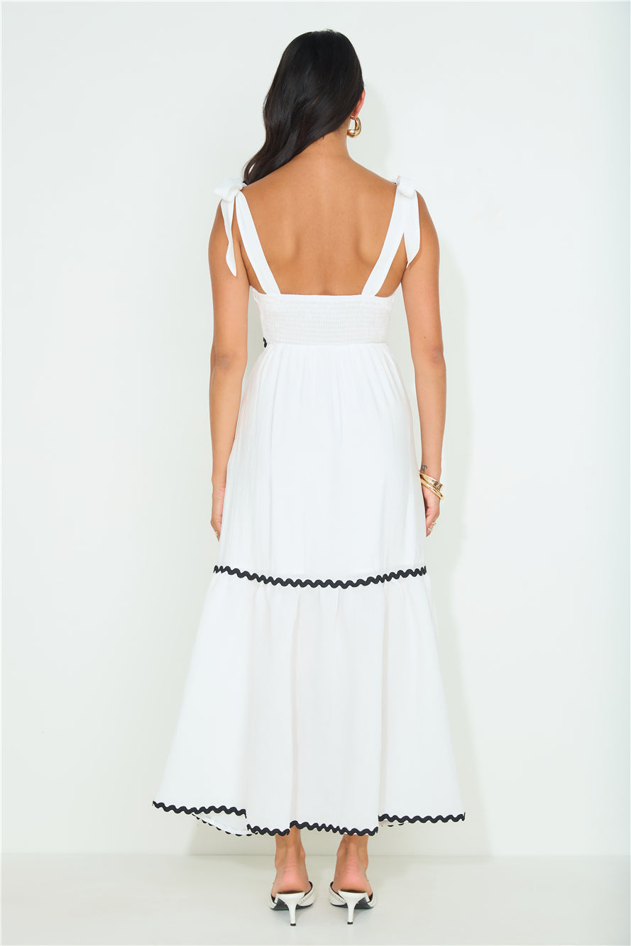 Sara Loves Maxi Dress White