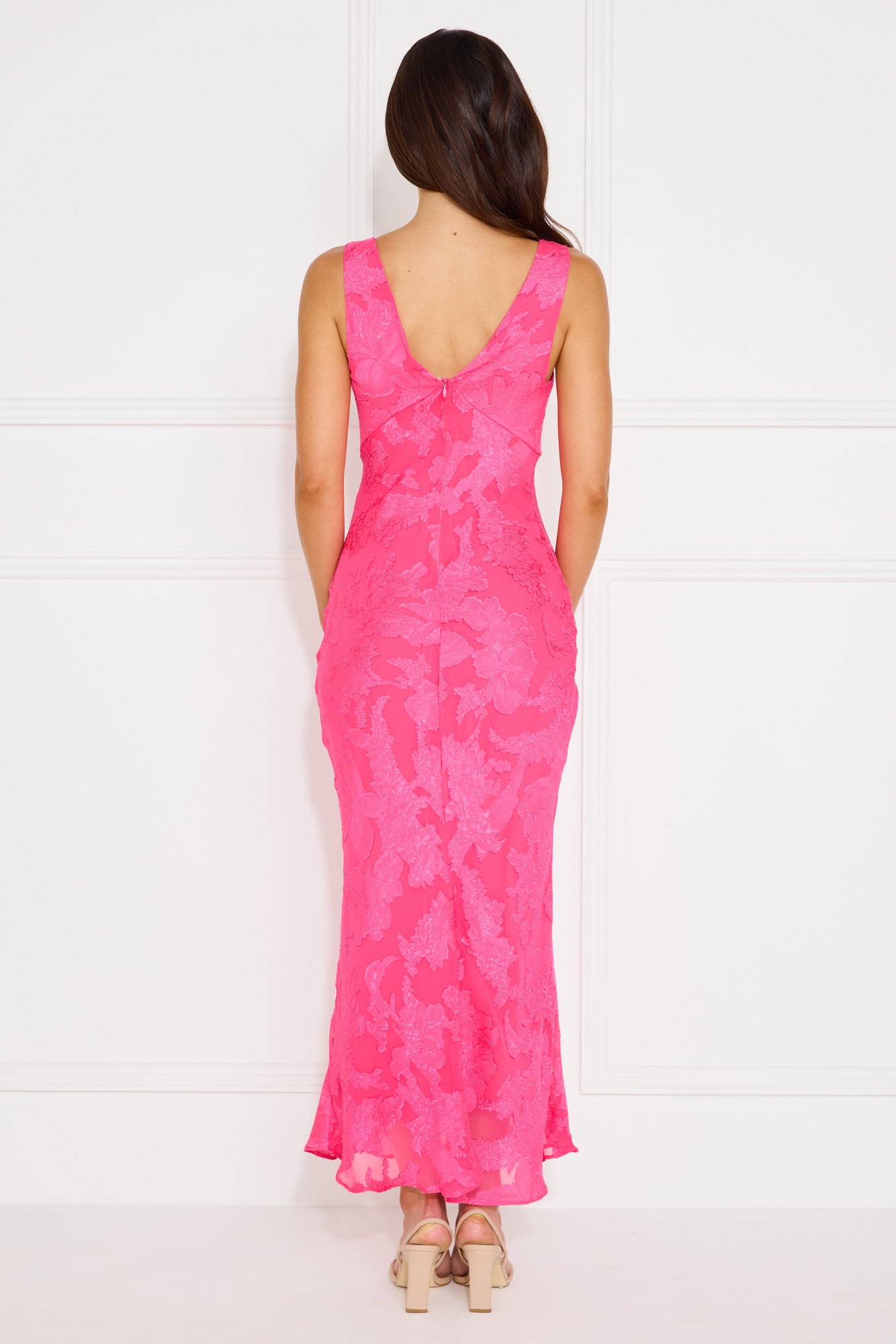 Hotel Of Style Maxi Dress Pink