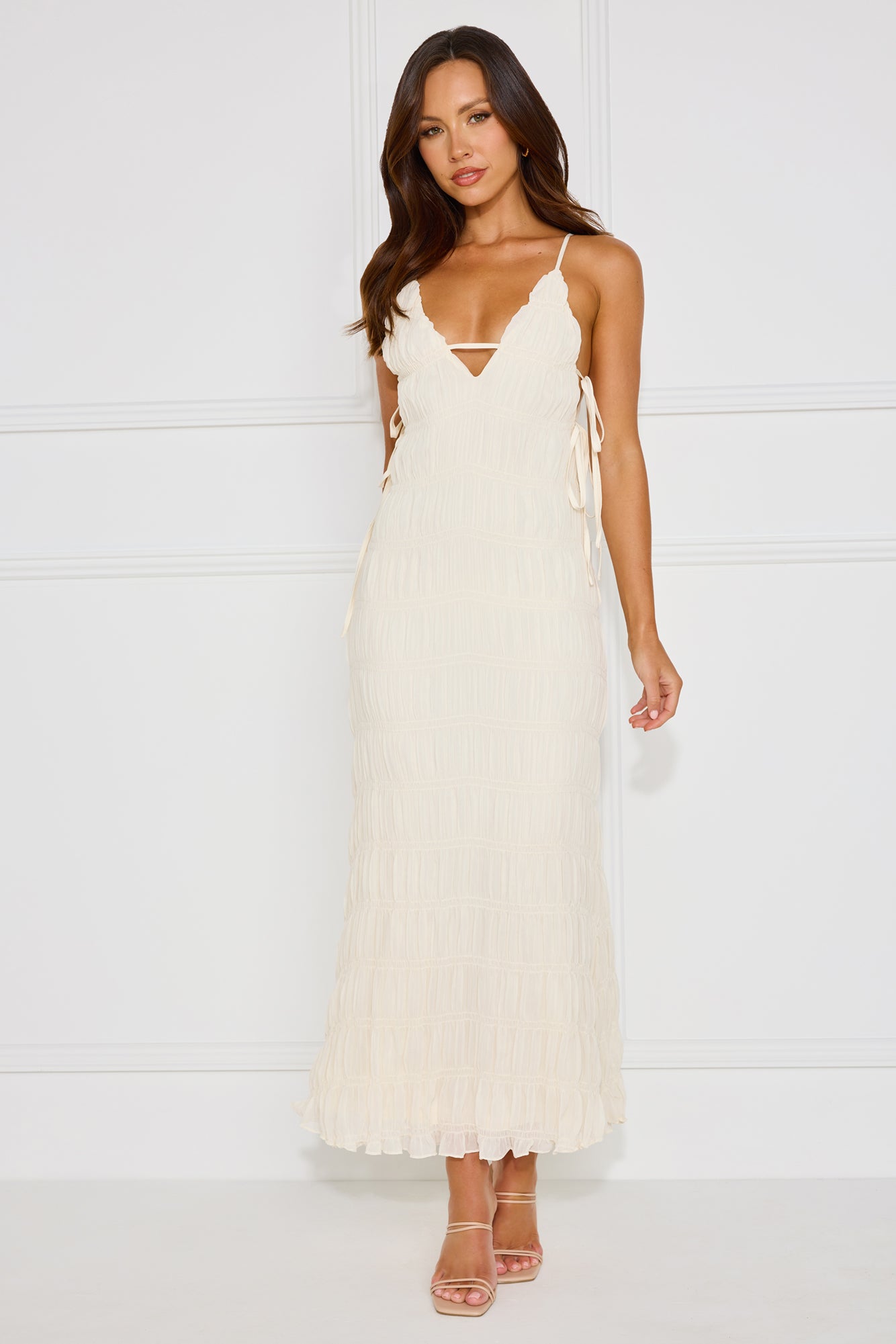 Breezy Basics Maxi Dress Beige