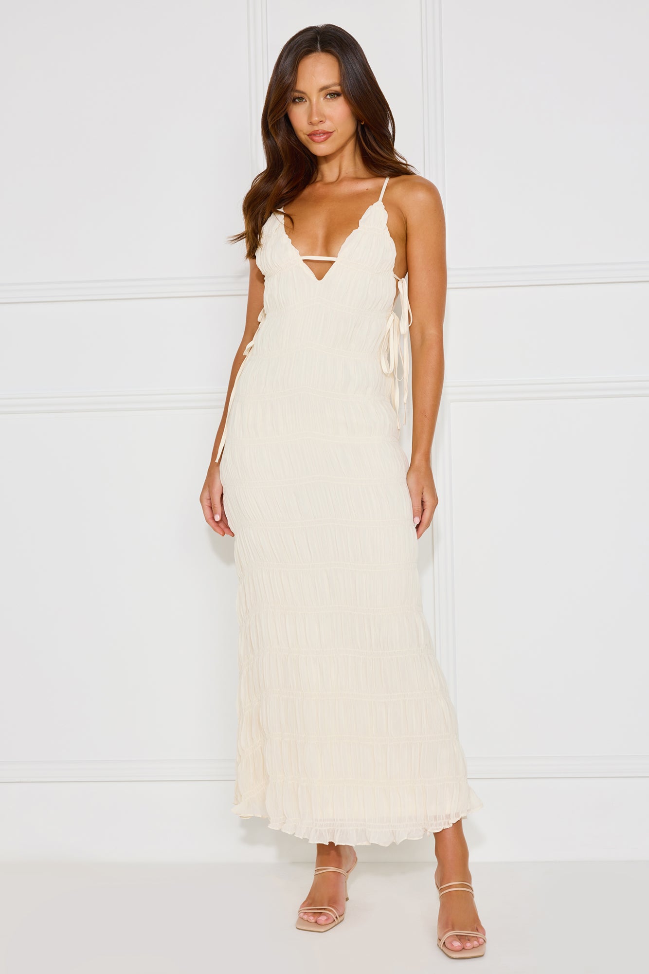Breezy Basics Maxi Dress Beige