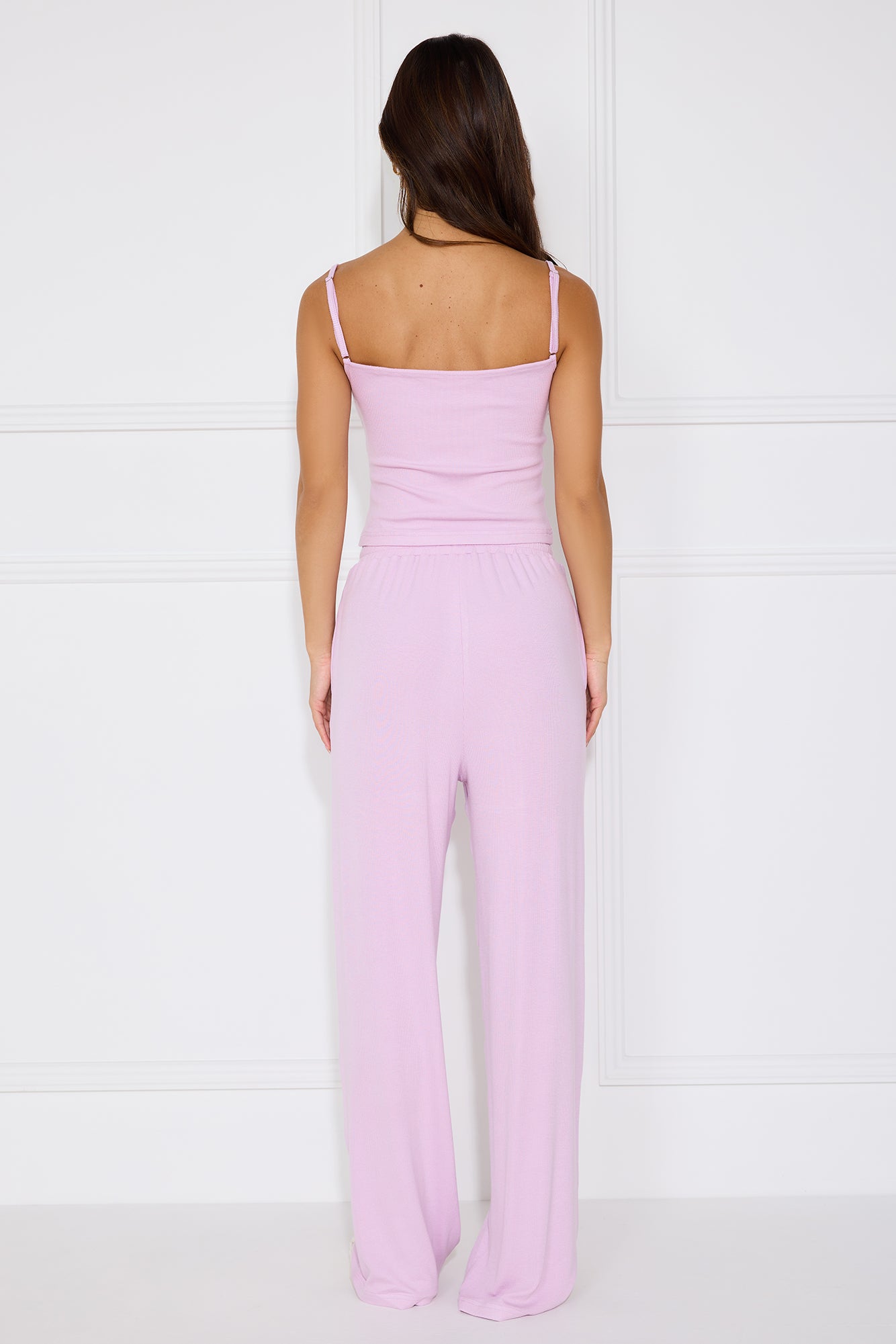 Cloud Nine Pyjama Singlet Top Lilac