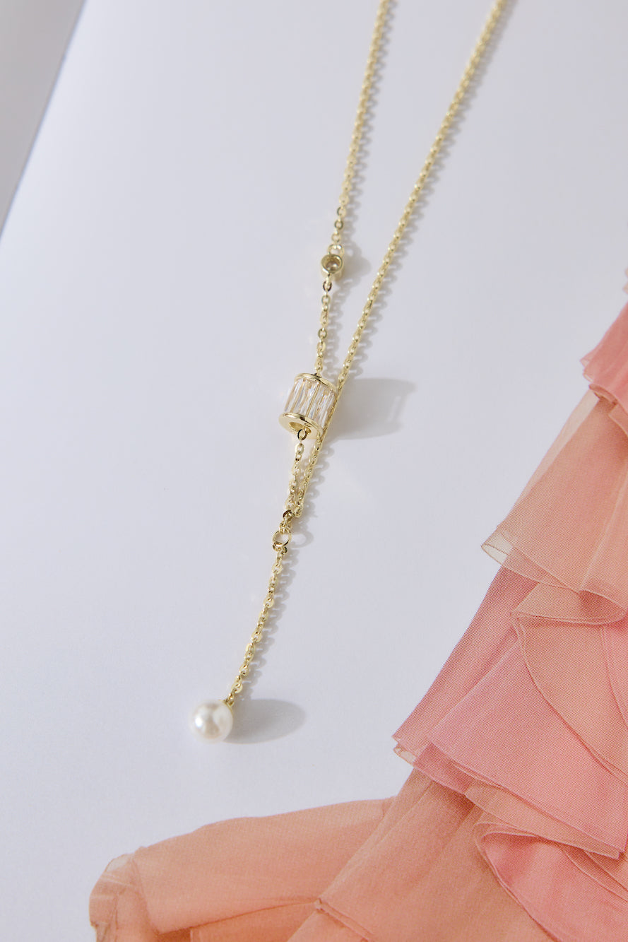 18k Gold Plated Saskia Necklace Gold