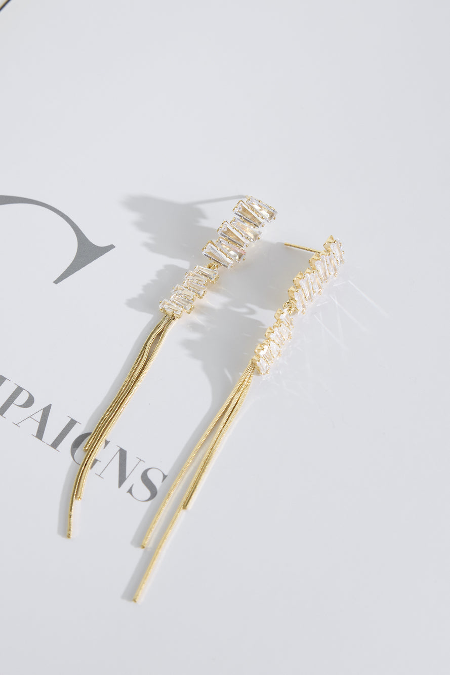 Lavish Dream Earrings Gold