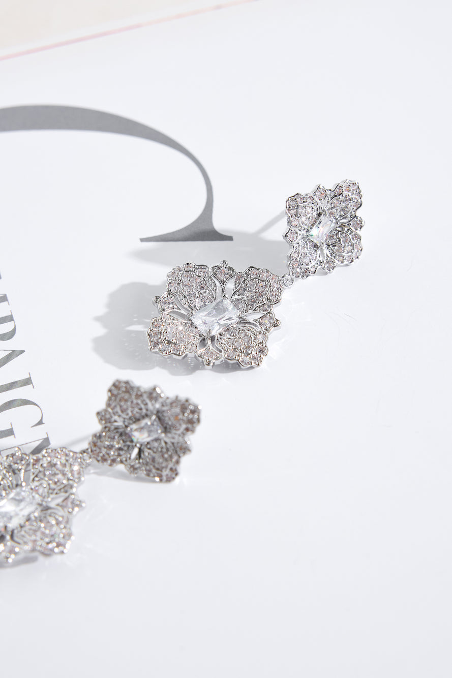 925 Pretty Energy Earrings Silver